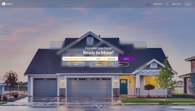 Ein Frontend Entwickler Portfolio Projekt für Immobilien