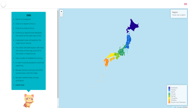 Ein Frontend Entwickler Portfolio Projekt für interaktive Leaflet-Karte
